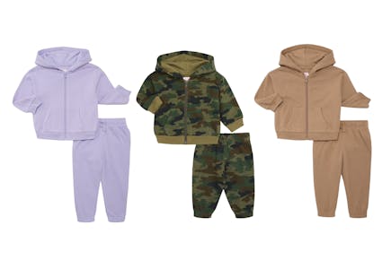 Wonder Nation Baby Hoodie Set