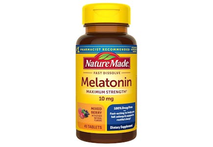 Nature Made Fast Dissolve Melatonin