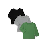 Baby Long Sleeve T-Shirts 3-Pack