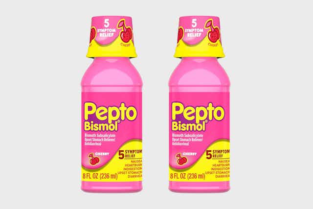 2 Pepto-Bismol, as Low as $8.74 on Amazon (Reg. $14.58) card image