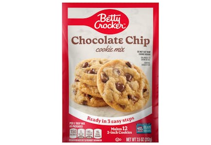 3 Betty Crocker Cookie Mixes