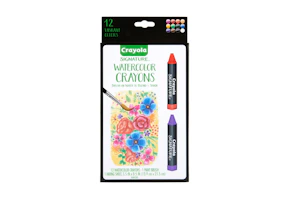 Crayola Signature Watercolor Crayons and Brush
