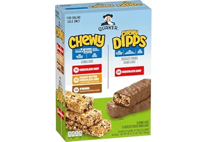 Quaker Chewy Granola Bars 58-Pack