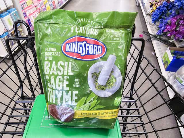 Kingsford Flavor Booster Charcoal Briquettes, Only $1.25 at Dollar Tree card image