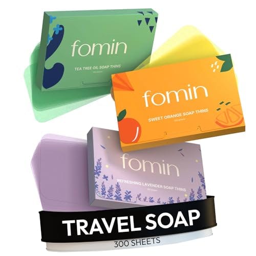 FOMIN Paper Soap Sheets 3-Pack