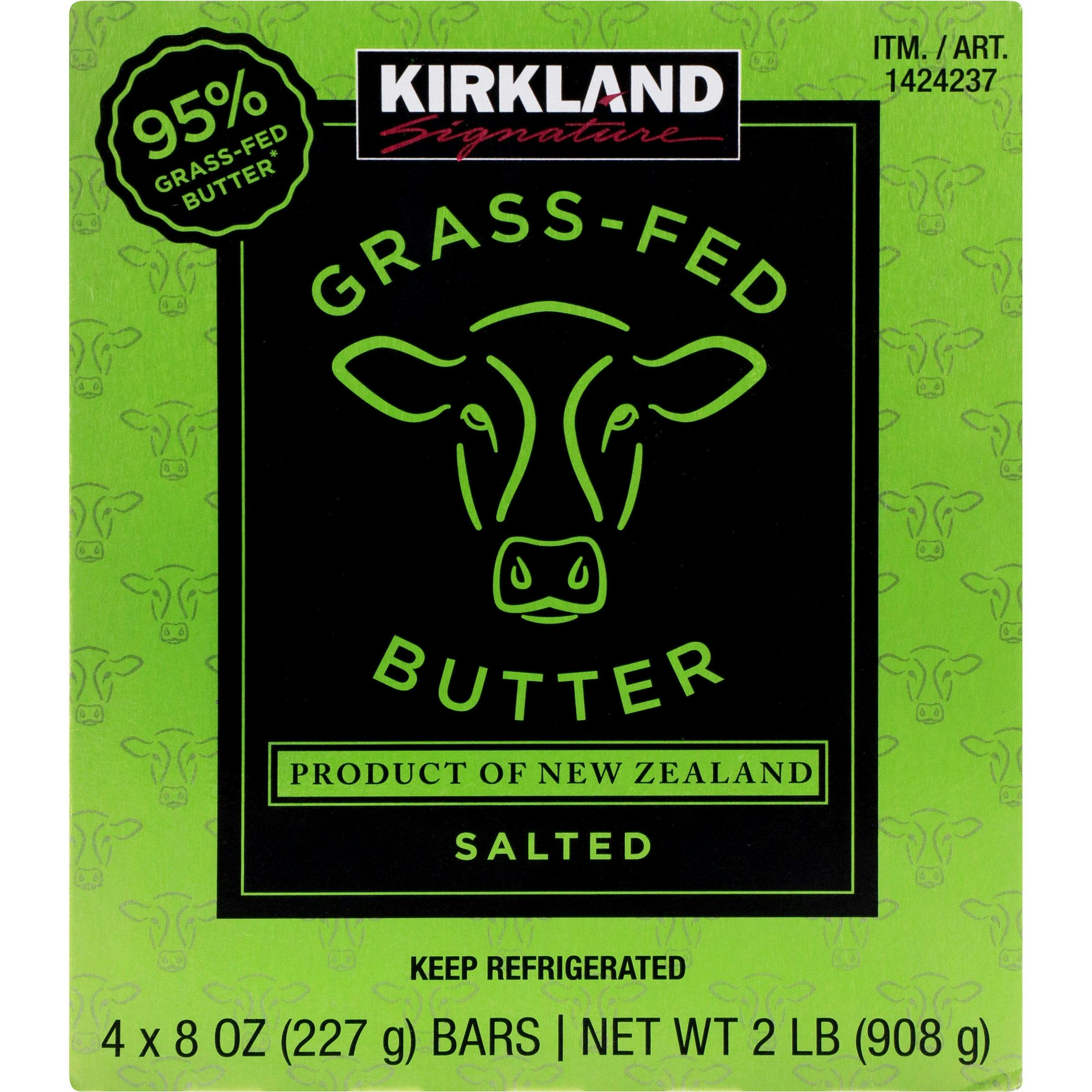 Kirkland Signature Grass-Fed Butter 4-Pack