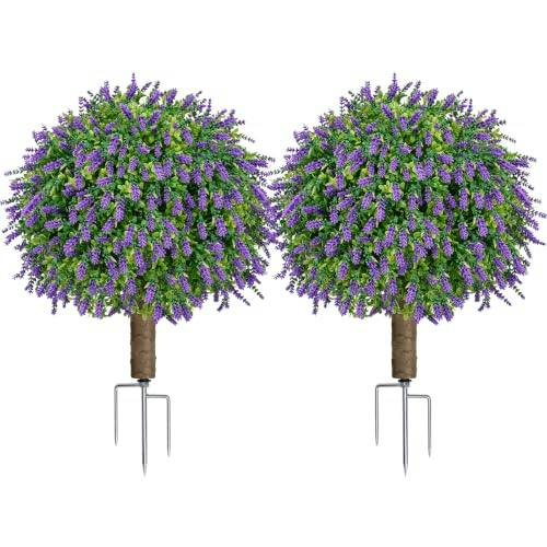 Artificial Topiary Ball 2-Pack
