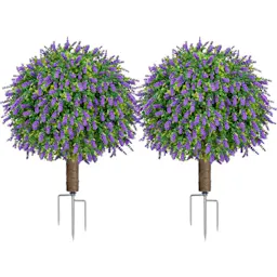 Artificial Topiary Ball 2-Pack