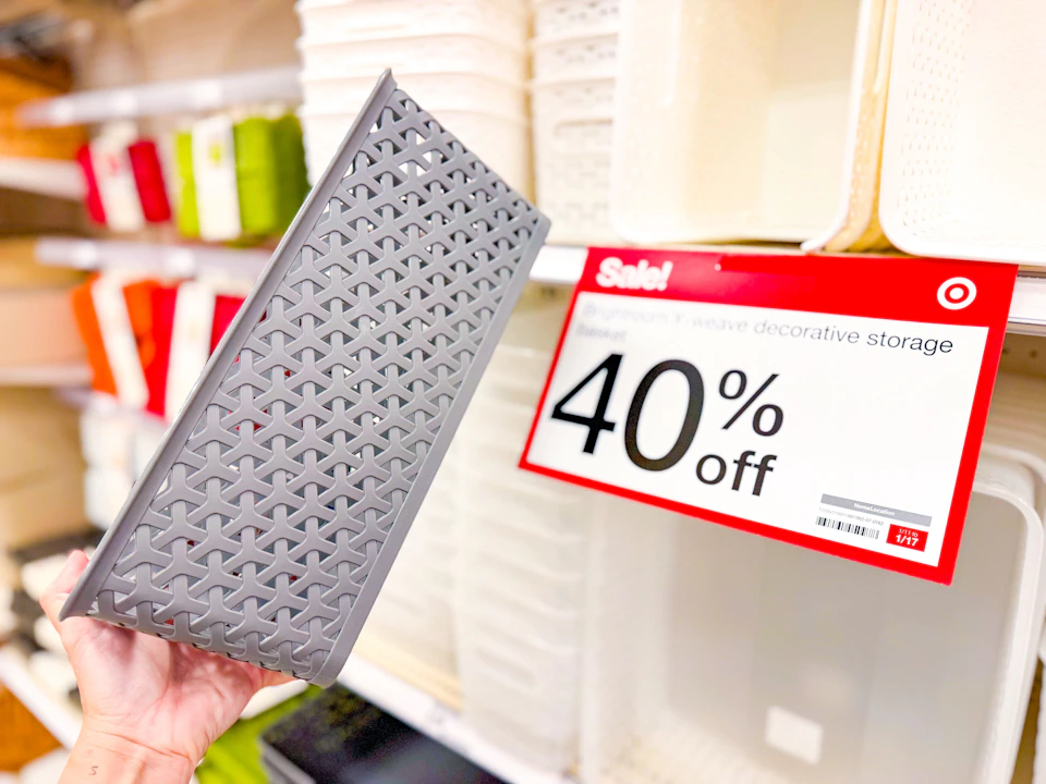 Decorative Storage Baskets, as Low as $2.28 at Target (4 Color Options ...