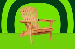 $47 Wooden Adirondack Chair at Target.com (Reg. $122) card image