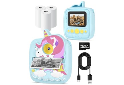 Instant Print Camera for Kids