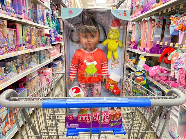 The Grinch Doll Is BACK in Stock at Walmart, Plus More Grinch Decor Deals card image