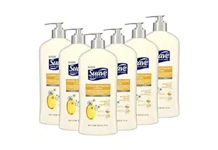 Suave Body Lotion 6-Pack
