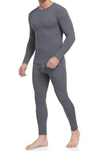 Ekouaer Men's Thermal Underwear Set