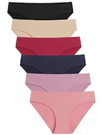Women's Seamless Bikini Panties 6-Pack