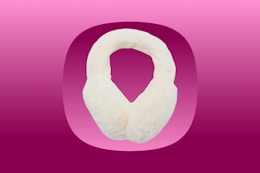 Women's Faux Fur Earmuffs, $8 at Walmart (Reg. $10) card image