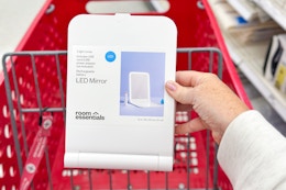 Target Room Essentials LED mirror