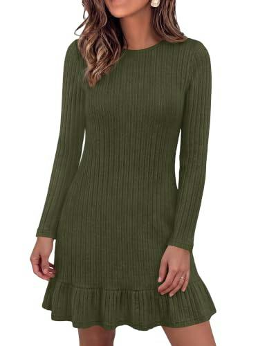 KIRUNDO Women's Sweater Dress