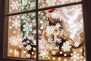 Snowflake Window Clings Decals