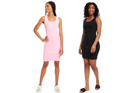 Ribbed Bodycon Dress