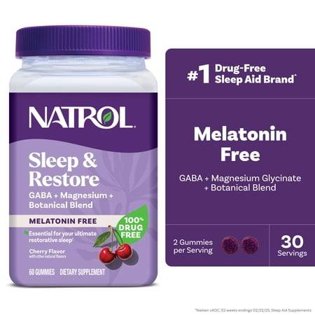Natrol Sleep & Restore Gummies