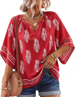 Women's Boho Summer Top