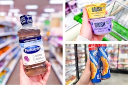 pedialyte pillsbury and mush handheld in stores