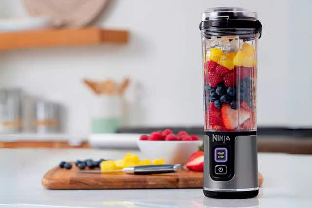 Ninja Blast Portable Blender, Just $36 - $48 at Kohl's (Reg. $70) card image