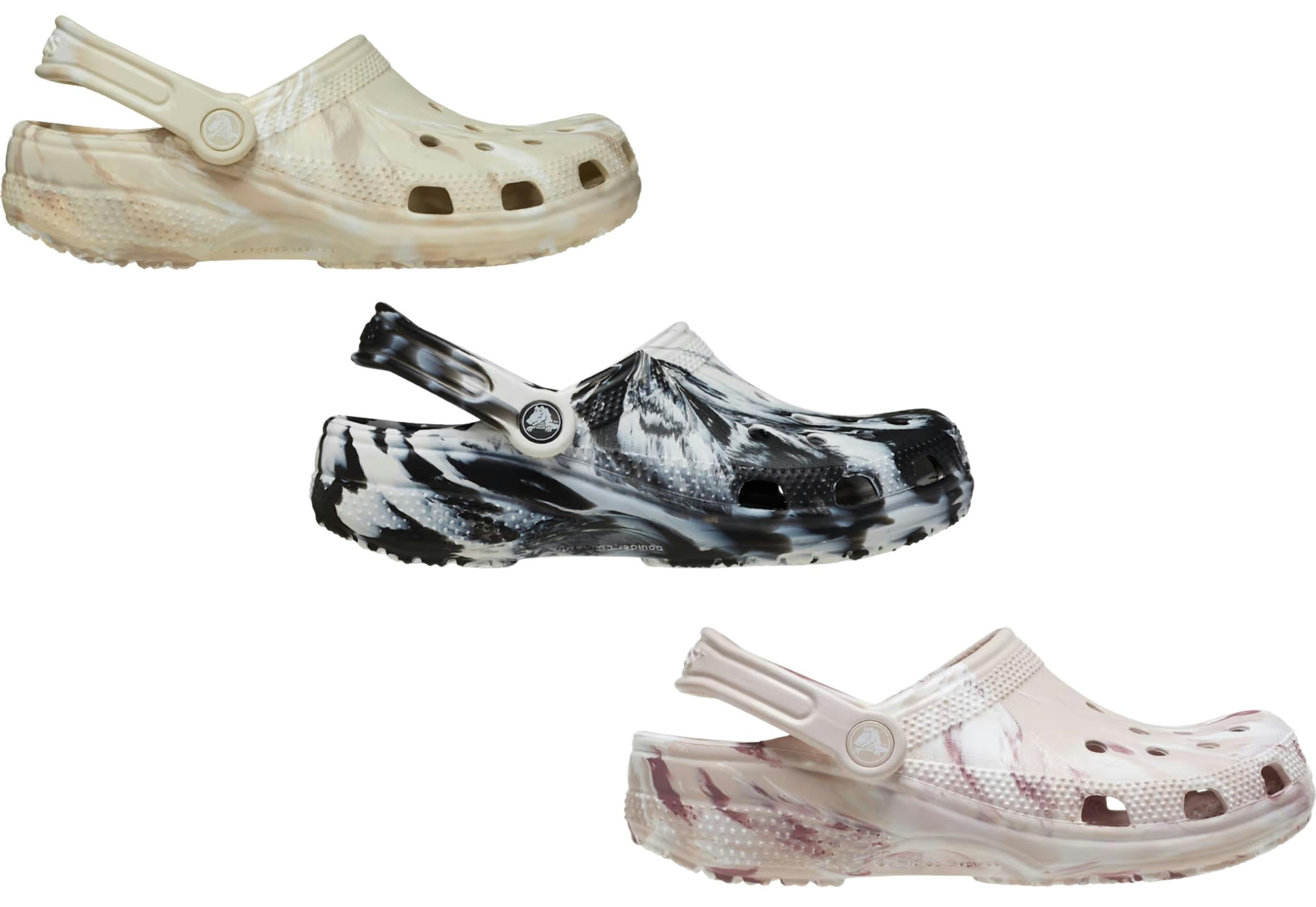Crocs Adult Marbled Clogs