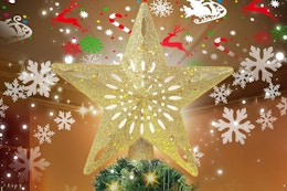 Projecting Christmas Tree Star, Just $14.39 on Amazon card image