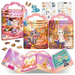 Cute Cat Magnetic Puzzle Book