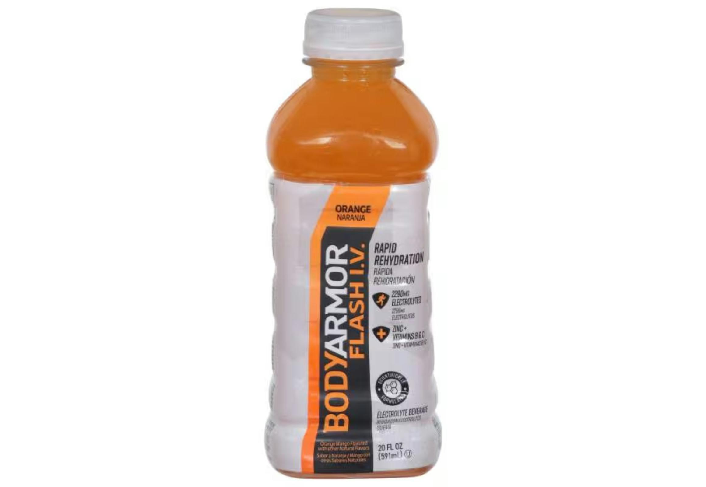 2 BodyArmor Flash I.V. Electrolyte Drinks