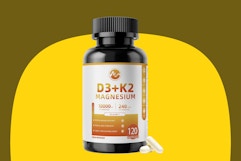 Vitamin D3 + K2 with Magnesium capsules B0FN83LBW3