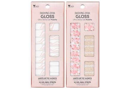 2 Dashing Diva Gel Nail Strips