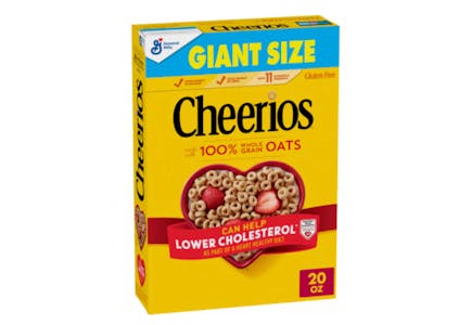 2 General Mills Cereal Boxes