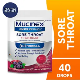 Mucinex Instasoothe Lozenges