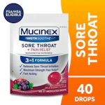Mucinex Instasoothe Lozenges