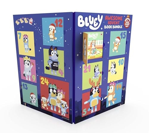 Bluey Advent Calendar Book Bundle