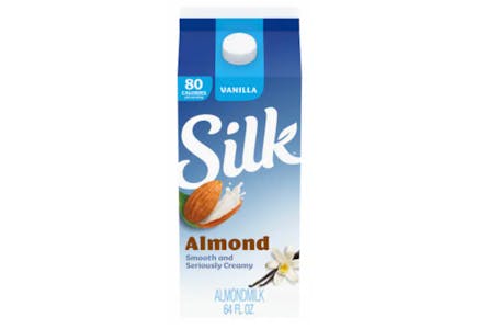 Silk Almond Milk Carton