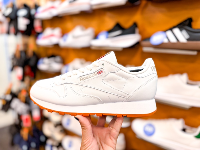 reebok retail shoe in store