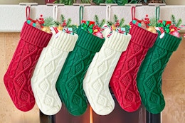 Walmart Limited-Time Sale: Get 6 Christmas Stockings for Only $24 ($4 Each) card image