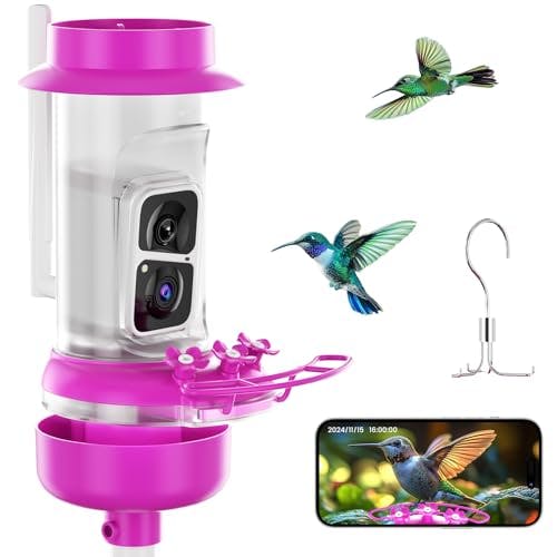 Hummingbird Feeder with Camera