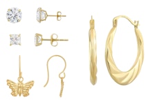 10-Karat Gold Earrings
