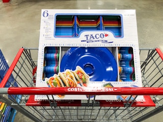 taco serving set