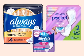 Target menstrual care products