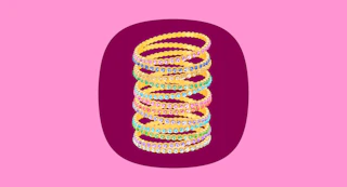 daily steals 18k gold plated cubic zirconia stackable bangles stock image 1695059878 1695059878