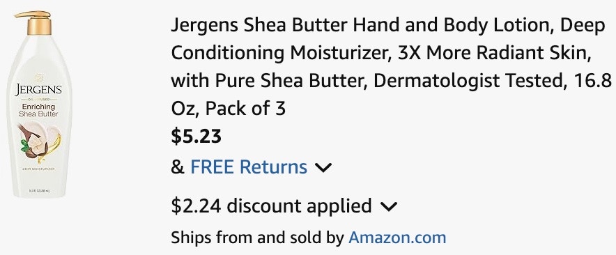 amazon-jergens-lotion-cart