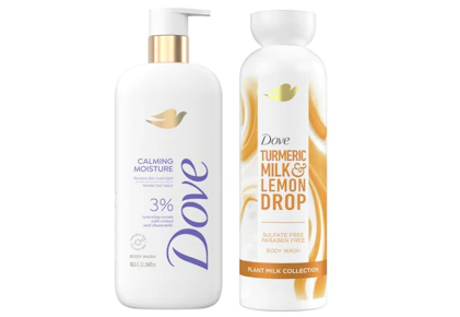 2 Dove Premium Body Washes