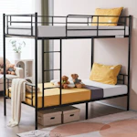 Twin over Twin Steel Bunk Bed