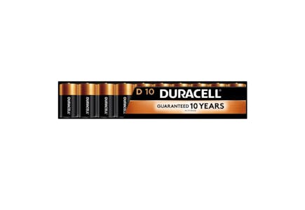 Duracell Coppertop D Batteries